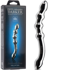 Fifty Shades Darker Deliciously Deep Steel G-Spot Wand 