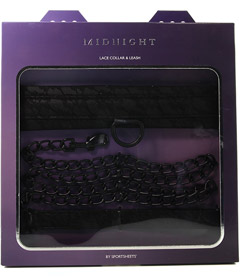 Midnight Lace Collar & Leash