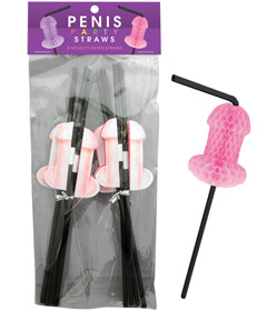 Honeycomb Penis Party Straws