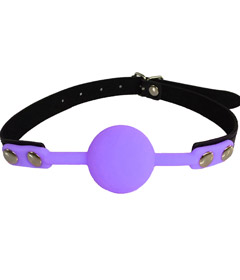 GAG006 - Silicone Gag Purple