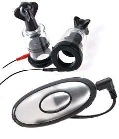 FF Shock Therapy Electo Nipple Suckers