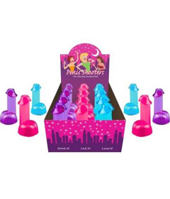 Penis Shooters Assorted Colours