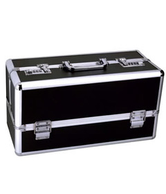 Lockable Vibrator Case - Large Black