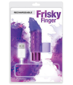 Rechargeable Frisky Finger Purple