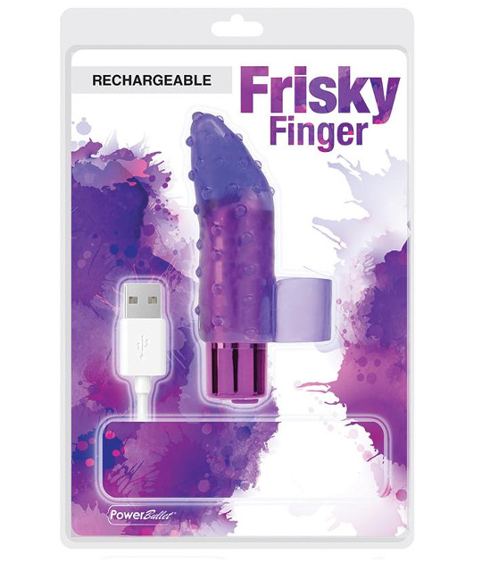 Rechargeable Frisky Finger Purple
