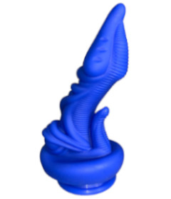7.5 Inch Serpent Dildo - Blue