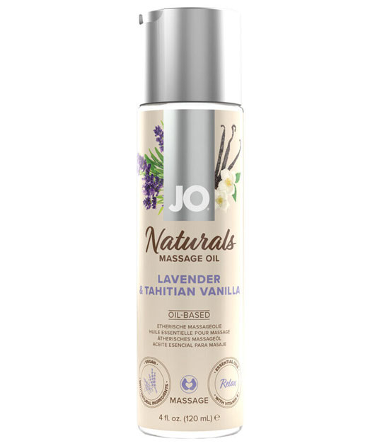 JO Massage Oil 120ml - Lavender+Vanilla