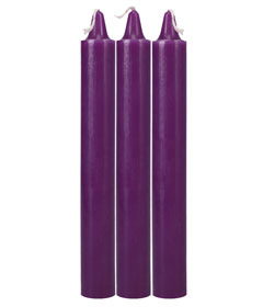 Japanese Drip Candles - Purple