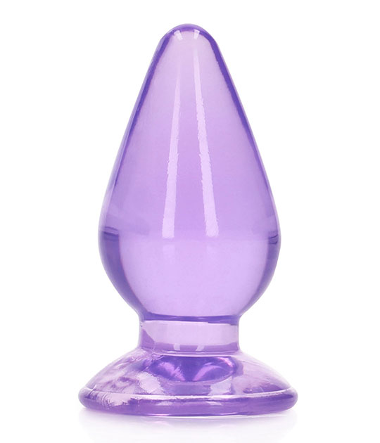 Realrock 5.5in Purple Crystal Plug