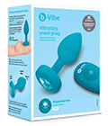 bVibe Jewels Remote Cntrl Plug S M Aqua