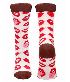 Sexy Socks Lip Love Size 42-46