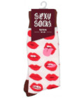 Sexy Socks Lip Love Size 42-46