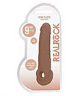 Real Rock 9in Penis Sleeve Tan