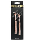 Bound  Nipple Clamps D2 Rose Gold