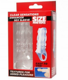 Size Matters Clear Sensations Sleeve