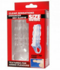 Size Matters Clear Sensations Sleeve
