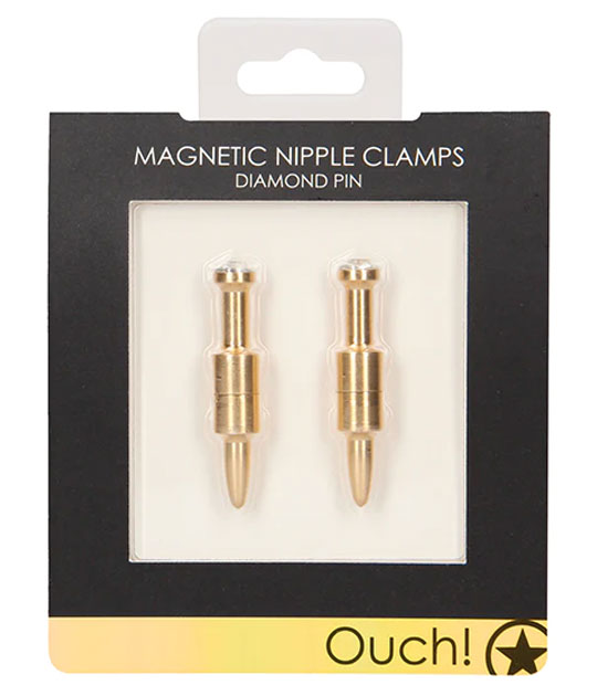 Magnetic Nipple Clamps Pin Gold