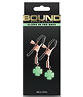 Bound  Nipple Clamps Rose Gold Glow 4