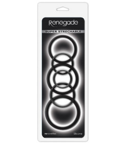 Renegade  Build A Cage Rings Black