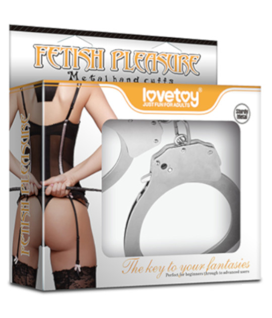 Fetish Pleasure Metal Handcuffs LV1503