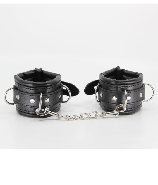 B-HAN18BLK Black Padded Cuffs