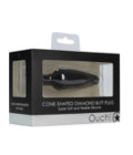 OUCH Cone Shaped Diamond Butt Plug Large
