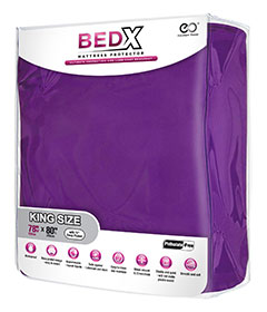 Bed X King Purple Mattress Protector