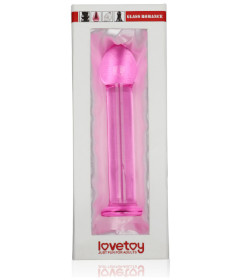 Glass Romance Straight Wand Pink GS01