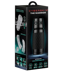 CyberSkin B-Warrior Sucking & Vibrator Masturbator