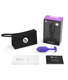 b-vibe Snug Plug 2 Purple 