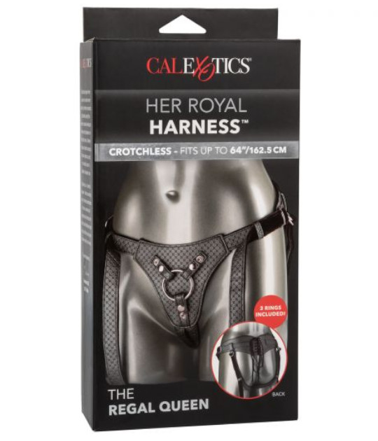 *AS Stock* Her Royal Harness The Regal Queen Pewter