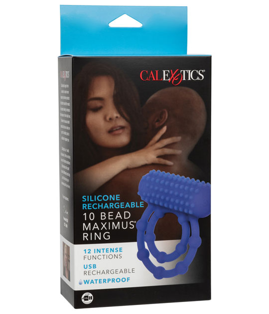 Silicone Rechargeable 10 Bead Max Ring