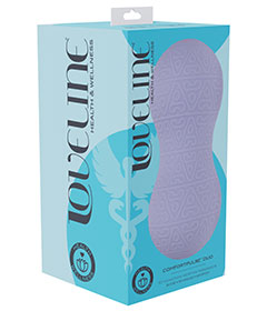 Loveline ComfortPulse Duo Massager - Lavendar