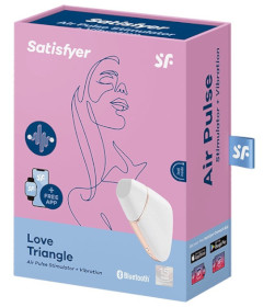 Satisfyer Love Triangle App Control White
