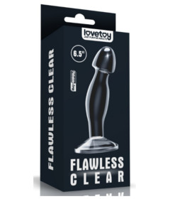 Flawless Clear Anal Plug 6.5 Inch