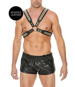 Men's Pyramid Stud Body Harness