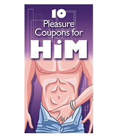 Pleasure Coupons For Him 10pk