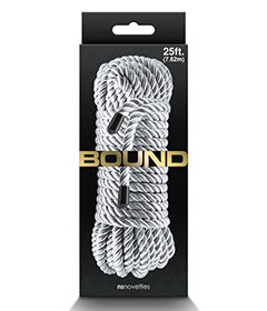 Bound  Rope 25ft Silver