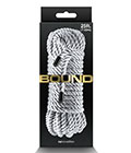 Bound  Rope 25ft Silver