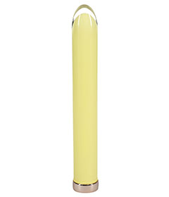 Loveline Sparkle Glass Vibrator - Yellow
