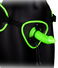 Ouch  Strapon Harness Glow In Dark