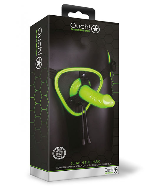 Ouch - Strapon Harness Glow In Dark