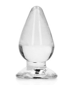 Realrock 45in Clear Crystal Plug