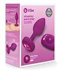 bVibe Jewels Remote Cntrl Plug S M PnkR