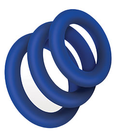 Zolo Extra Thick 3pk Cock Ring