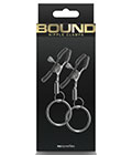 Bound  Nipple Clamps C2 Gunmetal