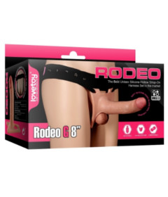 Lovetoy Rodeo G Hollow Strapon 8inch