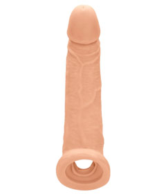 RealRock 9in Penis Sleeve White