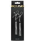 Bound  Nipple Clamps D2 Gunmetal