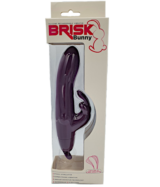 Brisk Bunny 6.5 Inch Purple